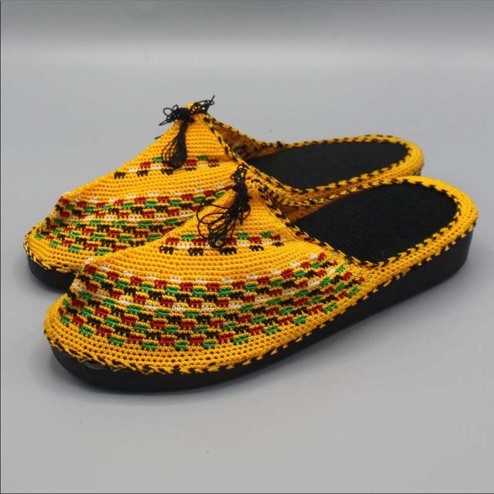 Nib Jamaican Slippers Slides 40 Size 9 - image 2